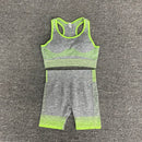 Women 2/3/5pcs Yoga Set Running Seamless Gym Workout Short Sleeve+Top Sport+Leggings+shorts+bra Fitness Suit Yoga Suit