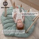 Nordic Newborn Padded Kids Soft Carpet Cartoon Leaves Rugs Child Crawling Blanket Carpet Toy Baby Play Mats Kid Room Decoration