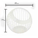 Iron Storage Fruit Plate Drain Basket Modern Home Storage Basket Nordic Style Fruit Plate Fruit Basket