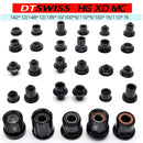 DT SWISS 花鼓 DT240 350 1700 端盖 山地自行车花鼓转换器 山地车端盖 QR 或筒轴转接座 HG/XD/MS BOOST