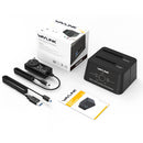 Wavlink 硬盘座 SATA硬盘盒 SATA转USB 3.0适配器 UASP 适用于2.5 3.5固态硬盘盒 HD盒坞站