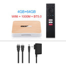 Global Mecool KM6 豪华版 Amlogic S905X4 电视盒 Android 10 4G 64GB 32G 谷歌认证 支持 Wifi6 BT1000M 机顶盒