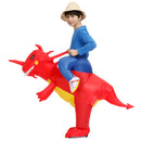 Kids Dinosaur Inflatable Costume Boys Girs Jumpsuit Boysuit Child Alien Cosplay Costume Purim Halloween Party Suit Clothes