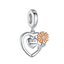 BELAWANG DIY Silver Beads Fit Original Charm Bracelet 925 Sterling Silver Charm Enamel Lotus Flower Bead Fashion Jewelry