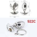 Heavy Anus Beads ASSLOCK Stainless Steel Anal Plug With Lock Expanding Ass ,asslock Butt Plug Big Buttplug Ass Trainer butt plug