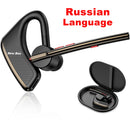 New Bee M50 Bluetooth 5.2 Headset Wireless Earphones Headphone with Dual Mic Earbuds Earpiece CVC8.0 Noise Cancelling Hands-free