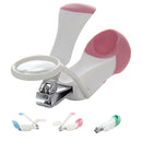 Foldable Baby Nail Clippers with Super Clear Magnifying Glass Children Pocket Finger Toe Nails Baby Care Newborn Cutting Tools