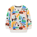 Boys Clothing Cotton Sweatshirts for Autumn Winter Tops Children Hoody Shirts Cartoon Printed Kids Sport Sweaters Boys Girl