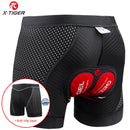 X-Tiger Cycling Shorts Upgrade 5D Gel Pad Cycling Underwear Pro Shockproof Cycling Underpant Bicycle Shorts Bike Underwear