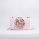 White Women Clutch Bag Wedding Clutch Purse Bridal Evening Crystal Summer Bags for Women 2020 Luxury Small Crossbody Bags ZD1333