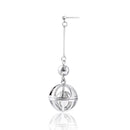 Anime Tokyo Revengers Kazutora Hanemiya Earrings Hollow Ball Pendant Dangle Earring Cosplay Jewelry Accessories