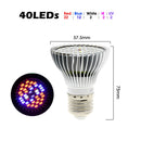 LED 植物生长灯 150颗灯珠 200颗灯珠 全光谱 仿阳光 E27 LED 植物生长灯泡 适用于室内水培花卉植物 LED 生长灯