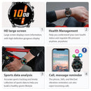 LIGE 2021 New Smart Watch Men Full Touch Screen Sports Fitness Watch Waterproof Bluetooth Call For Android iOS Smartwatch Mens