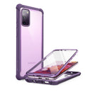 适用于三星 Galaxy S20 FE 5G 手机壳 (2020) I-BLASON Ares 全身防摔透明边框保护壳（内置屏幕保护膜）