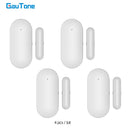 GauTone 433MHz 门窗传感器开/关警报探测器家用安全门报警系统