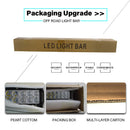 Auxtings 12'' 22'' 20inch 12V 24V offroad led light bar Spot Flood Combo 20'' 126W led Work Light for Jeep Car 4WD Truck SUV ATV