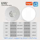 Modern LED Smart Ceiling Light 36W 45W WiFi Tuya App Google Home Alexa Echo AI Voice Control Surface Mounting Ceiling Lamp