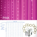 3m 100/200/300 LED Curtain String Light Flash Garland Rustic Wedding Party Decoration Table Bridal Shower Bachelorette Home Gift