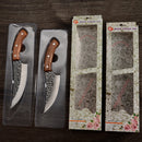 5" 6" 7" Chef Knife Forged Outdoor Hunting Knife Stainless Steel Kitchen Knife for Meat Bone Fish Fruit Vegetables Butcher Knife