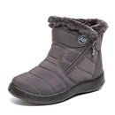 TIMETANG Women's ankle boots fur boots warm snow boots winter shoes for women waterproof padded boots winter boots womenfootwear