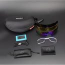 COMAXSUN Polarized Cycling Glasses Bike Riding Protection Goggles Driving  Fishing Outdoor Sports Sunglasses UV 400 3 Lens