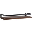Wall Shelf Wood Floating Rack Wall Decoration Multifunction Storage Holder Shelf Rack Decorative For Kitchen/ Bedroom Frame