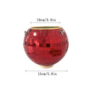 Retro Disco Ball Planter Basket Round Mirror Hanging Pot flower pot Wall Planter Pot Hangin Vase Desktop Decoration Balcony Vase