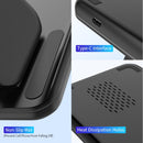 三合一15W无线快充底座，适用于iPhone 13 12 11 XS XR X 8、Apple Watch iWatch 7 6、Airpods Pro Qi充电站