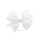 20pcs/lot Grosgrain Ribbon Hair Bands Ponytail Holder Rubber Band For Baby Girls Handmade Hair Rope Scrunchie  Hair Accessories