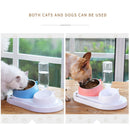 HOOPET Pet Automatic Feeder For Cat Dog Bowl Cat Dispenser Bowl With Raised Stand for Pet Cat Pet Supplies
