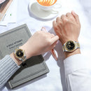 CHENXI Fashion Men Women Watches Rhinestone Dial Top Brand Luxury Couples Quartz Watch Full Steel Waterproof Calendar Watch