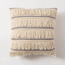 Boho Pillow Case Cushion Cover Fronha Cotton Linen Back Support Pillowcases Decorative Macrame Tassel Home Office Pillows Covers