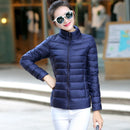 7XL Women 90% White Duck Down Coats 4XL 5XL Women&
