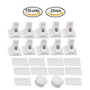 Magnetic Child Lock Children Protection Baby Safety Lock Drawer Latch Cabinet Door Lock Limiter Children Security Locks