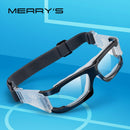 MERRYS DESIGN Men Sport Glasses Frame For Basketball Football Outdoor Sports Prescription Glasses Anti-fog Anti-impact S3035