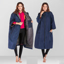 2021 hot sale  hot sale waterproof hoodie poncho wet suit with microfiber terry toweling lining
