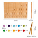 Montessori Tracing Board Wooden toy for girls boy Double Sided Uppercase &amp; Lowercase Letters number Educational game toy product