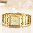 Top Relogio Feminino Luxo Golden Bracelet Watches Women Fashion Square Quartz Watch Ladies Diamond Watch Female Top Brand Luxury