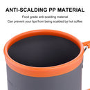 Widesea Camping Aluminum Cup Outdoor Mug Tourism Tableware Picnic Cooking Equipment Tourist Coffee Drink Trekking Hiking
