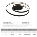 Modern Ceiling Lights For Living Room Bedroom Study Room dinning room White /black/gold color surface mounted Ceiling Lamp