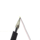 40颗/批 0402 0603 0805 1206 LED SMD 带线，适用于火车模型 HO N OO 比例，红黑线预焊微型利兹，透视模型铁路