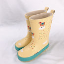 Rain shoes kids Girl Cute cartoon Printed Children's Rubber Boots Kalosze Dla Dzieci Waterproof Baby Water Shoes