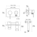 Brass Toilet Bidet Spray Handheld Bidets Diaper Set Hot Cold Black  Bathroom Shower Set Shattaf Sprayer Jet Douche Kit Portable