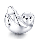 BISAER 925 Sterling Silver High Heels Shoes&Lipstick Charms Beads Wine Glass Pendant Fit Elegant Women DIY Bracelet Fine Jewelry