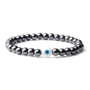 Cool Weight Loss Magnetic Therapy Bracelet Health Care 6mm Beads Hematite Bracelet Natural Stone Moonstone Charm Jewelry Pulsera