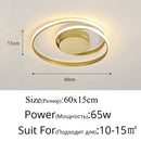 Modern Ceiling Lights For Living Room Bedroom Study Room dinning room White /black/gold color surface mounted Ceiling Lamp