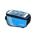 Waterproof Bicycle Pack Nylon Bike Cyling Cell Mobile Phone Bag Case 5.5'' 6'' Bicycle Panniers Frame Front Tube Bag Accessories