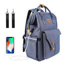 Diaper Bag Backpack Waterproof Travel Nappy Bags, Large Capacity Nappy Tote Stylish And Durable For Baby Care Bag