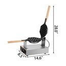 VEVOR Egg Bubble Waffle Maker High Qulity Commercial Nonstick waffreras Maker Machine Home Appliance Canteens Snack Gaufriers