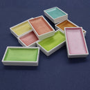 SeamiArt 24Color Glitter Metallic Watercolor Paint Gift Box Set Artist Watercolor Pearl Pigment for Drawing Supplies